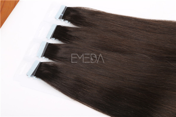 Russian hair cold shades double drawn tape hair extensions zj0019